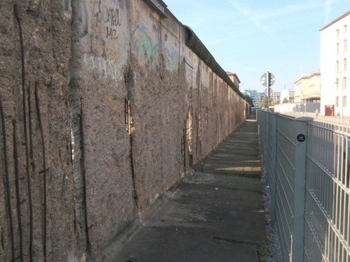 The Berlin Wall.